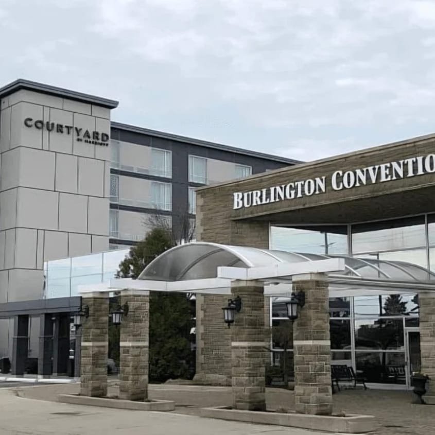 burlington convention centre front view