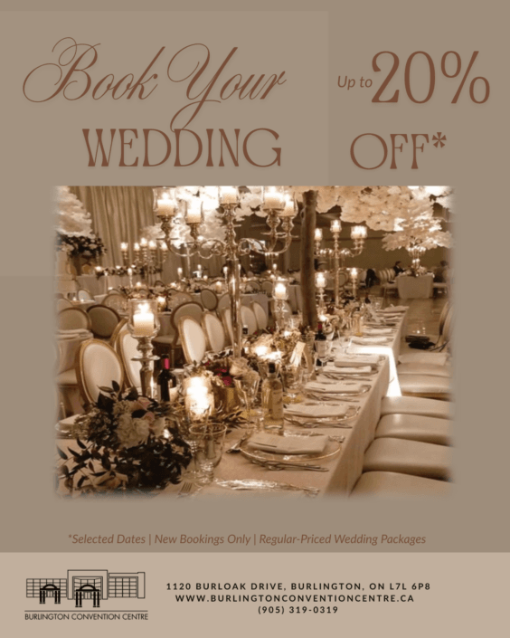 Wedding Venue Promo 20 Off