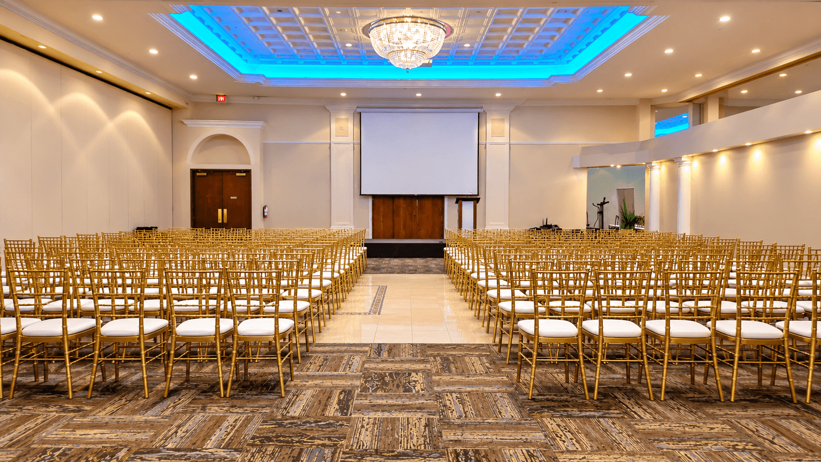 theatre style corporate event hosting