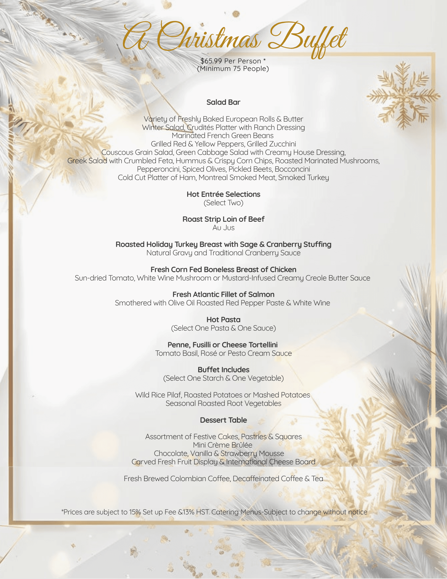 A Christmas Buffet
