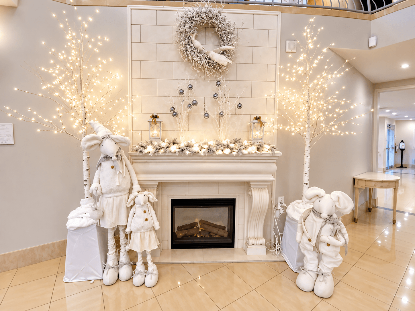 Christmas party decor