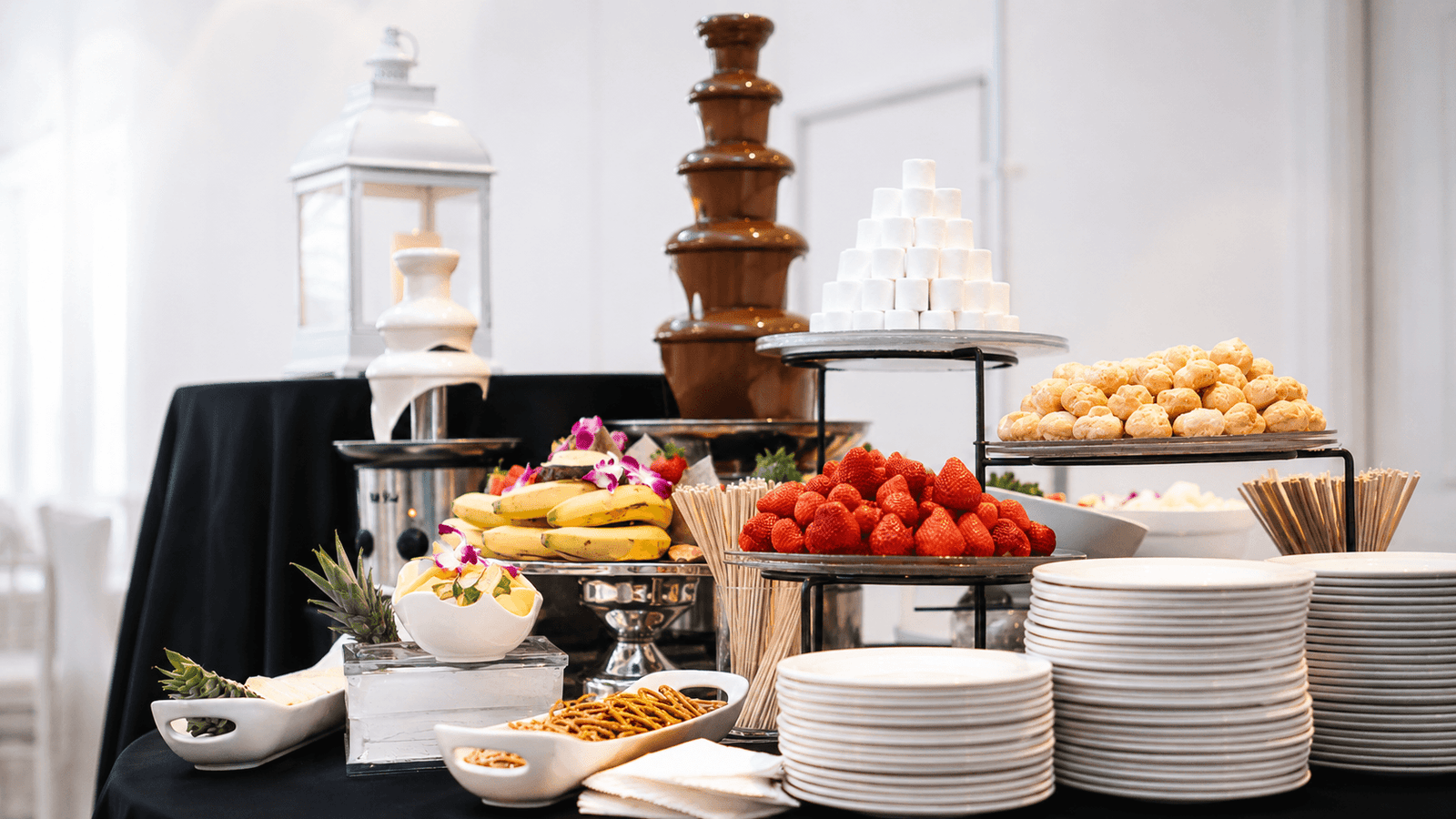 christmas chocolate fountain