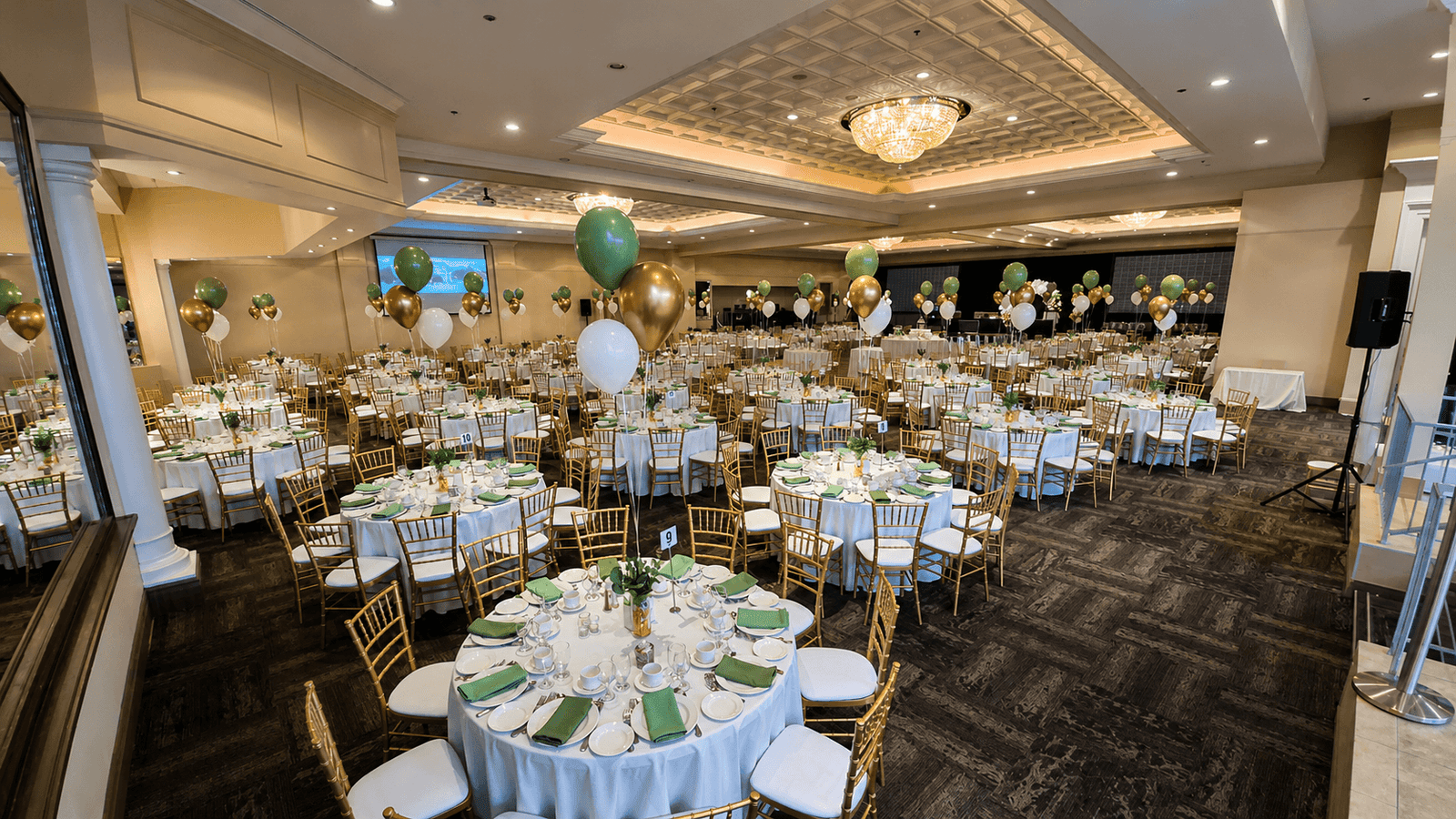 large birthday banquet